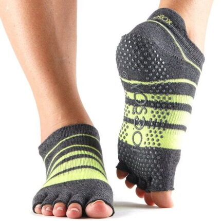 Half Toe Low Rise Grip Socks-18430