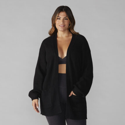 F22Apparel_AlpineLongCardigan_Ebony_Front_XL